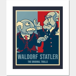 Waldorf And Statler Posters and Art